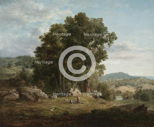 The Wood Chopper, 1849. Creator: George Inness (American, 1825-1894).