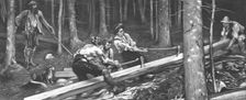 'The Wood-cutters after Hubert Herkomer, Esq., A.R.A., c1880-83. Creator: Hubert von Herkomer