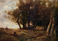 The Wood Gatherers c1843. Artist: Jean-Baptiste-Camille Corot