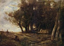 The Wood Gatherers c1843. Artist: Jean-Baptiste-Camille Corot
