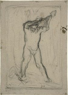 The Woodchopper, c. 1848–1850. Creator: Jean Francois Millet