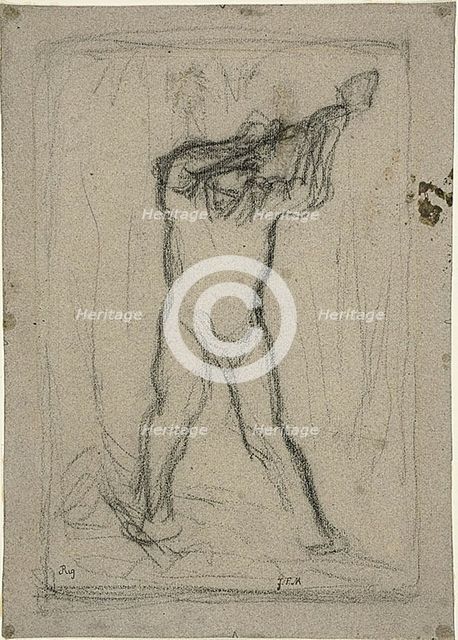 The Woodchopper, c. 1848–1850. Creator: Jean Francois Millet.