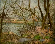 The Woodcutter 1878, (1939). Creator: Camille Pissarro