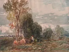 The Woodcutter, c19th century, (1911). Artist: David Cox the elder
