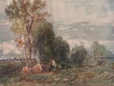 The Woodcutter, c19th century, (1911). Artist: David Cox the elder