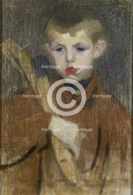 The Woodcutter I, 1910-1911. Creator: Helene Schjerfbeck.