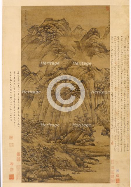 The Woodcutter of Luofu, 1366. Creator: Chen Ruyan (Chinese, c. 1331-bef 1371).