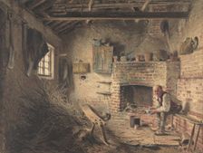 The Woodcutter's Breakfast (The Faggot Gatherer's Meal), ca. 1832-34 (?). Creator: William Henry Hunt