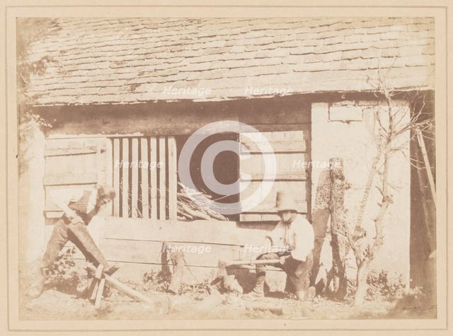 The Woodcutters, 1845. Creator: William Henry Fox Talbot (British, 1800-1877).