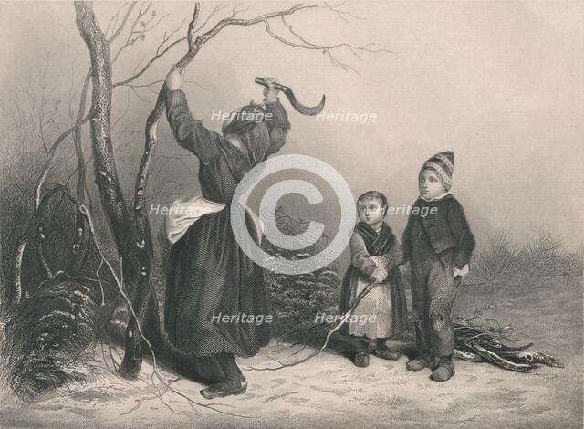 'The Woodcutters', c1850. Artist: Unknown.