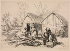 The Woodcutter’s House (Vendée) , 1915. Creator: Auguste Louis Lepère (French, 1849-1918)