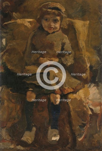 The Wooden Shoes, 1884-1885. Creator: George Hendrik Breitner.