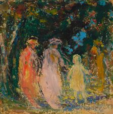 The Woodland Way, late 19th-early 20th century. Creator: William Baxter Palmer Closson