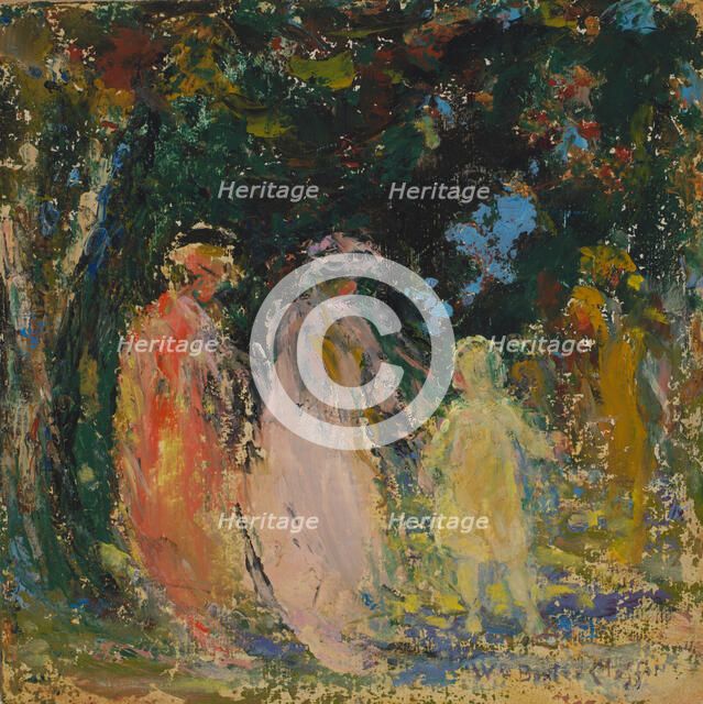 The Woodland Way, late 19th-early 20th century. Creator: William Baxter Palmer Closson.