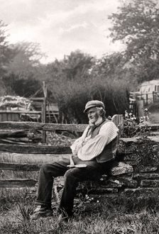 The Woodman 1901.Artist: Thomas Fall