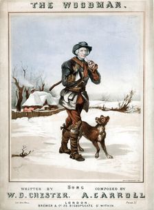 The Woodman, c late 19th century. Artist: M & N Hanhart