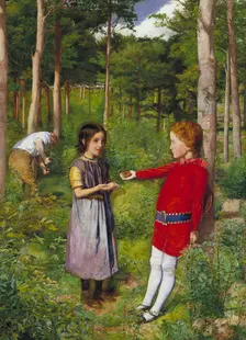 The Woodman's Daughter 1851. Artist: John Everett Millais