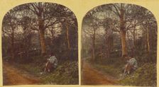 The Woodman's Quiet Pipe., 1857-1859. Creator: William Morris Grundy