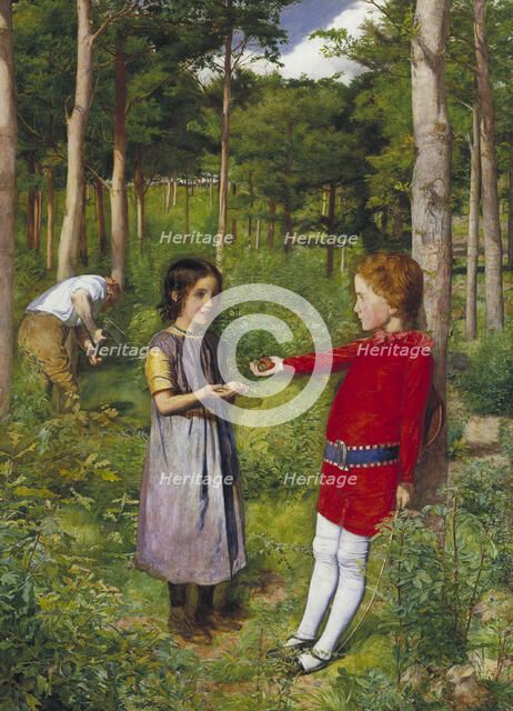 'The Woodman's Daughter', 1851. Artist: John Everett Millais