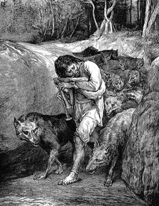The Wolf-Charmer 1881. Artist: John Le Farge