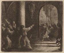 The Wolf and the Convent Bell, probably c. 1645/1656. Creator: Allart van Everdingen
