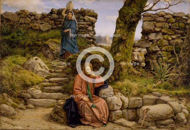 The Woman of Samaria, 1860. Creator: William Dyce.