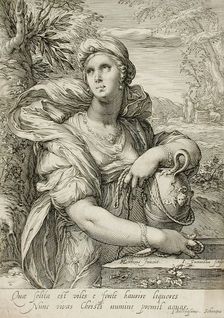 The Woman of Samaria, c1595. Creator: Jan Saenredam