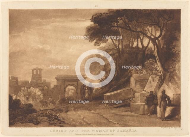 The Woman of Samaria, published 1819. Creator: JMW Turner.