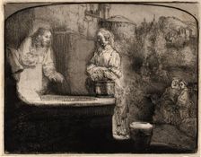 The Woman at the Well, 1698. Creator: Unknown