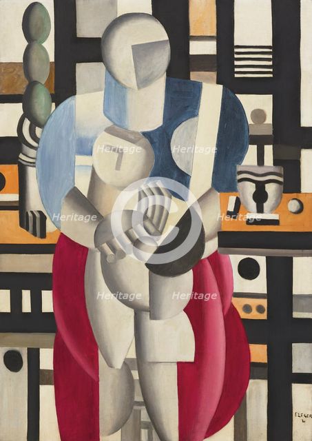 The woman and the child, 1921. Creator: Léger, Fernand (1881-1955).