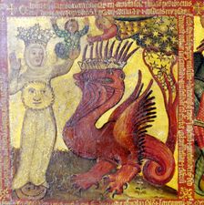 The Woman Clothed with the Sun, 14th-15th century. Artist: Master Bertram of Hamburg