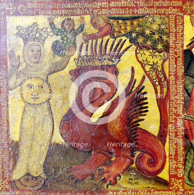 The Woman Clothed with the Sun, 14th-15th century. Artist: Master Bertram of Hamburg.