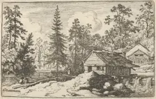 The Woman Looking Towards the Boat, 17th century. Creator: Allart van Everdingen