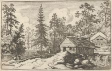 The Woman Looking Towards the Boat, 17th century. Creator: Allart van Everdingen