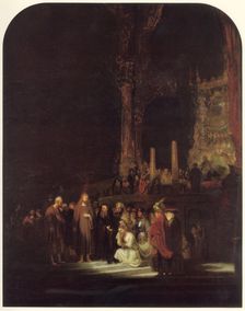The Woman Taken In Adultery 1644, (1967). Creator: Rembrandt Harmensz van Rijn