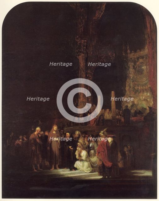 'The Woman Taken In Adultery', 1644, (1967).  Creator: Rembrandt Harmensz van Rijn.