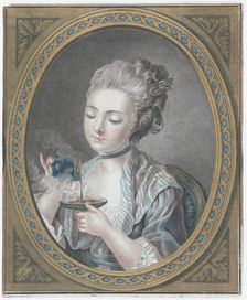 The Woman taking Coffee, 1774. Creator: Louis Marin Bonnet
