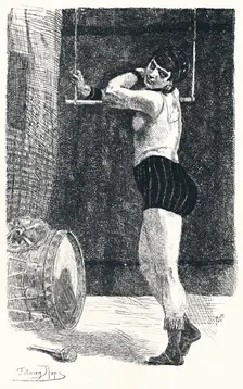 The Woman with the Trapeze c1875, (1896). Artist: Felicien Joseph Victor Rops