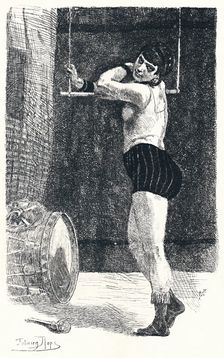 The Woman with the Trapeze c1875, (1896). Artist: Felicien Joseph Victor Rops