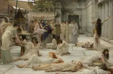 The Women Of Amphissa, 1887. Creator: Sir Lawrence Alma-Tadema