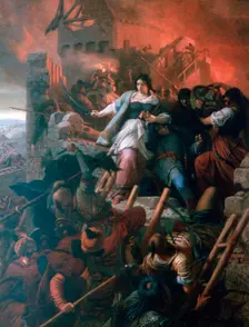 The Women of Eger 1867. Artist: Bertalan Szekely