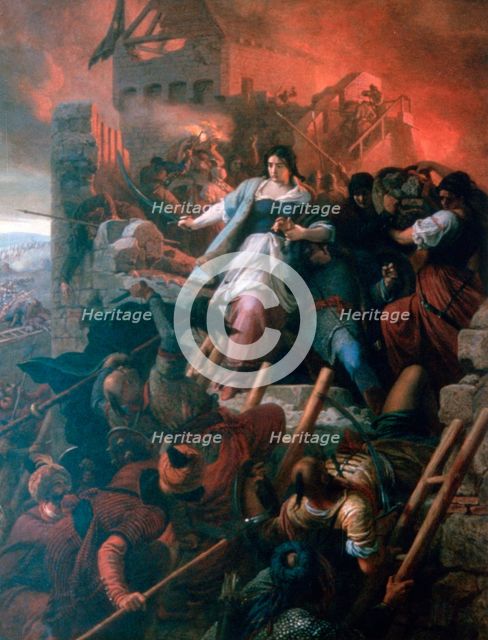 'The Women of Eger', 1867. Artist: Bertalan Szekely