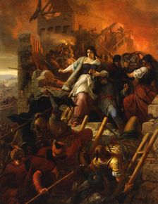 The Women of Eger, 1867. Artist: Székely, Bertalan (1835-1910)