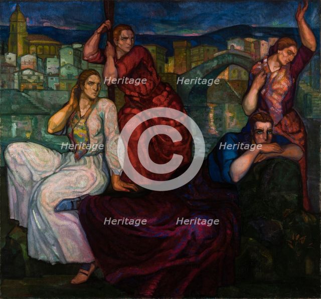 The women of the sea, c1916. Creator: Maeztu, Gustavo de (1887-1947).
