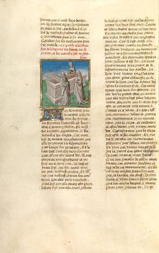 The Women at the Tomb; Miroir Historial, about 1475. Creator: Unknown