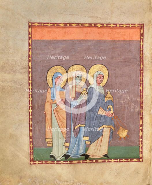 The Women Approach the Empty Tomb of Christ, shortly after 1053. Creator: Unknown.