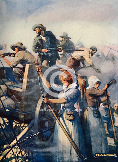 'The Women Loaded the Empty Guns', 1909.