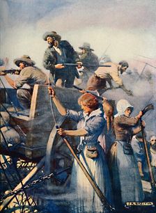The Women Loaded the Empty Guns 1909