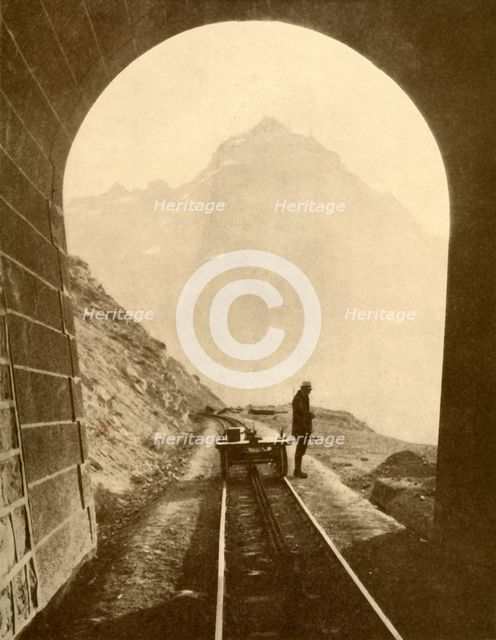 'The Wonderful Trans-Andine Railway', 1930. Creator: ENA.