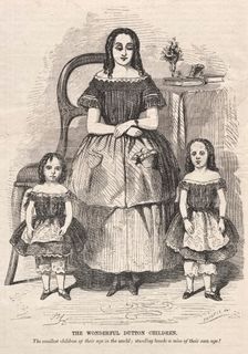 The Wonderful Dutton Children, 1859. Creator: Winslow Homer (American, 1836-1910)